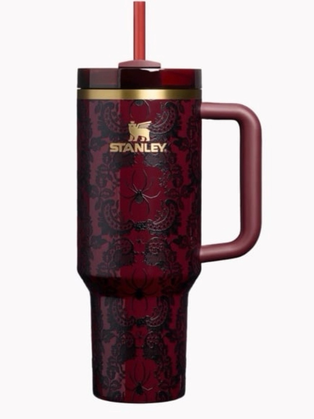 Bordeaux red lace Stanley